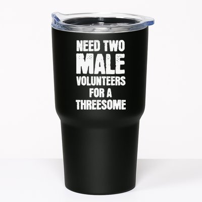Need Two Male Volunteers For A Threesome Tumbler