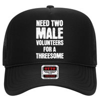 Need Two Male Volunteers For A Threesome Hat