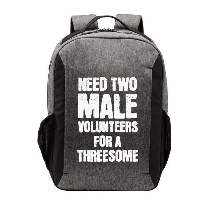 Need Two Male Volunteers For A Threesome Vector Backpack