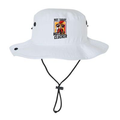 Not Today Mother Clucker Cool Chicken Lover Pun Farming Bucket Hat