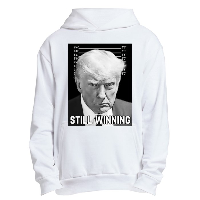 New Trump Mug Shot Still Winning Donald Trump 2024 Urban Pullover Hoodie