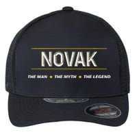 Novak The Man The Myth The Legend Myth Legend Name Flexfit Unipanel Trucker Cap