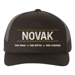 Novak The Man The Myth The Legend Myth Legend Name Yupoong Adult 5-Panel Trucker Hat