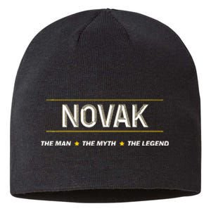 Novak The Man The Myth The Legend Myth Legend Name Sustainable Beanie