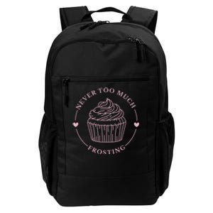 Never Too Much Frosting Cupcake Baker Daily Commute Backpack