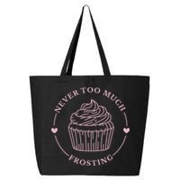 Never Too Much Frosting Cupcake Baker 25L Jumbo Tote