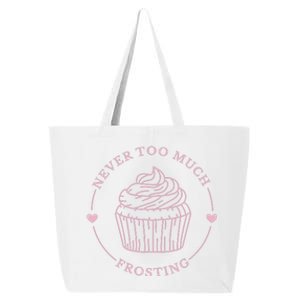 Never Too Much Frosting Cupcake Baker 25L Jumbo Tote