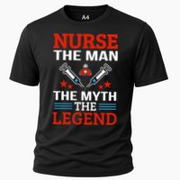 Nurse The Man The Myth The Legend Cooling Performance Crew T-Shirt