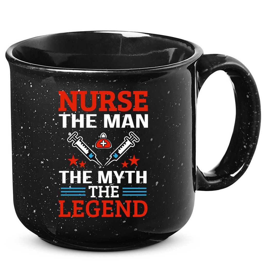 Nurse The Man The Myth The Legend 15oz Campfire Ceramic Mug