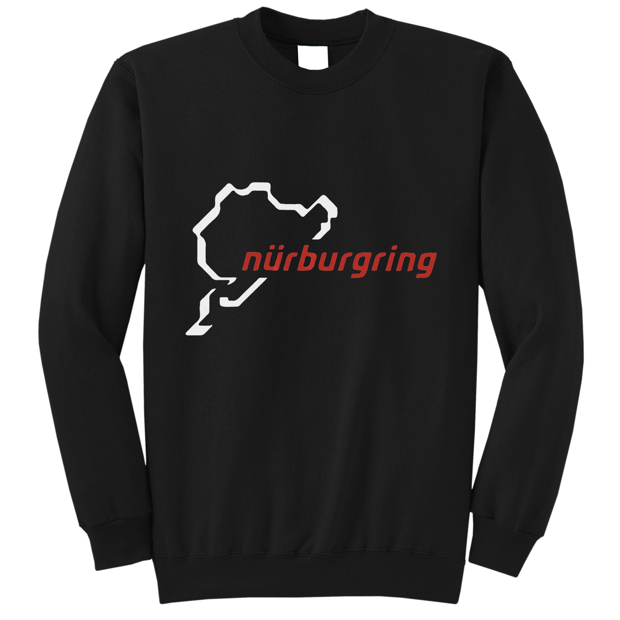 Nurburgring Track Map Graphic Hoody Tall Sweatshirt