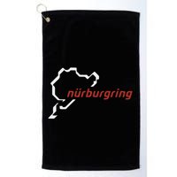 Nurburgring Track Map Graphic Hoody Golf Towel