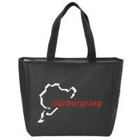Nurburgring Track Map Graphic Hoody Zip Tote Bag