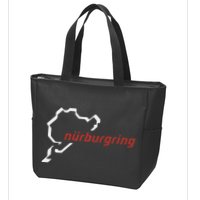 Nurburgring Track Map Graphic Hoody Zip Tote Bag
