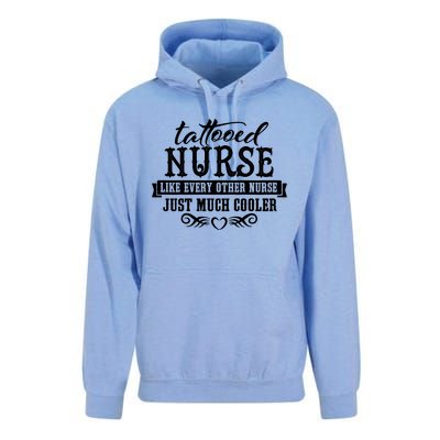 Nurse Tattooed Nurses Are Cooler Funny Gift Unisex Surf Hoodie