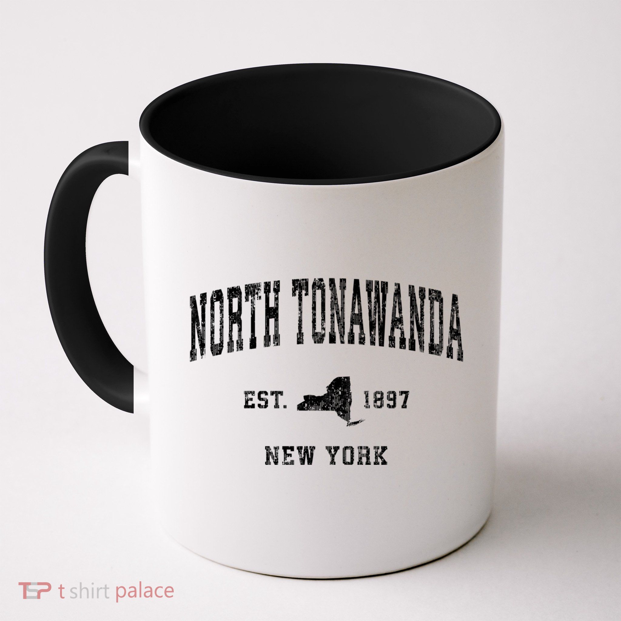 North Tonawanda New York Ny Vintage Athletic Sports Mug