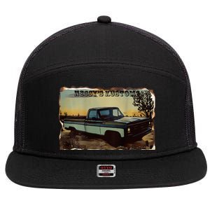 Nessy Truck 7 Panel Mesh Trucker Snapback Hat