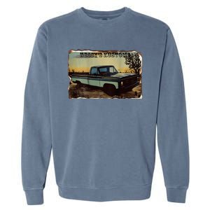 Nessy Truck Garment-Dyed Sweatshirt