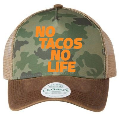 No Tacos No Life Legacy Tie Dye Trucker Hat