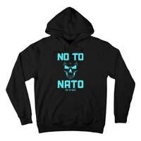 No To NATO Anti War Peace Ukraine Hoodie