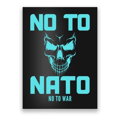No To NATO Anti War Peace Ukraine Poster