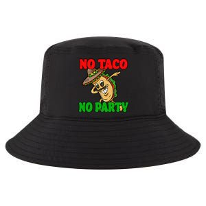 No Taco No Party Fiesta Funny Cool Comfort Performance Bucket Hat