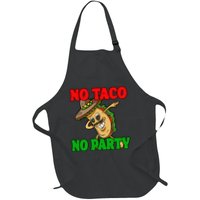 No Taco No Party Fiesta Funny Apron