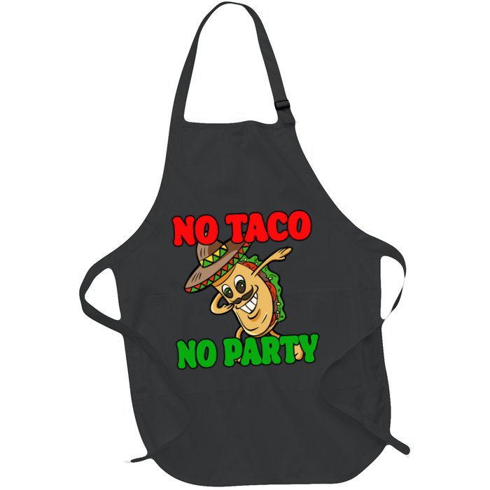 No Taco No Party Fiesta Funny Apron