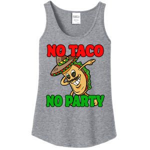 No Taco No Party Fiesta Funny Ladies Essential Tank