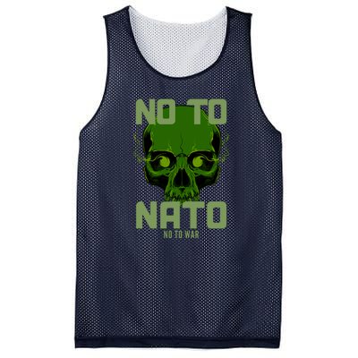 No To NATO Anti War Peace Ukraine Mesh Reversible Basketball Jersey Tank