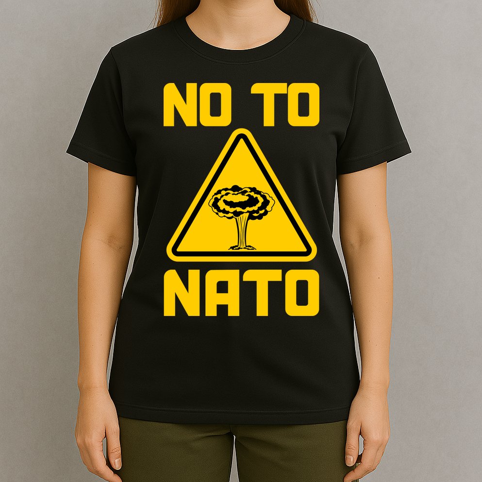 No To NATO Anti War Peace Ukraine T-Shirt