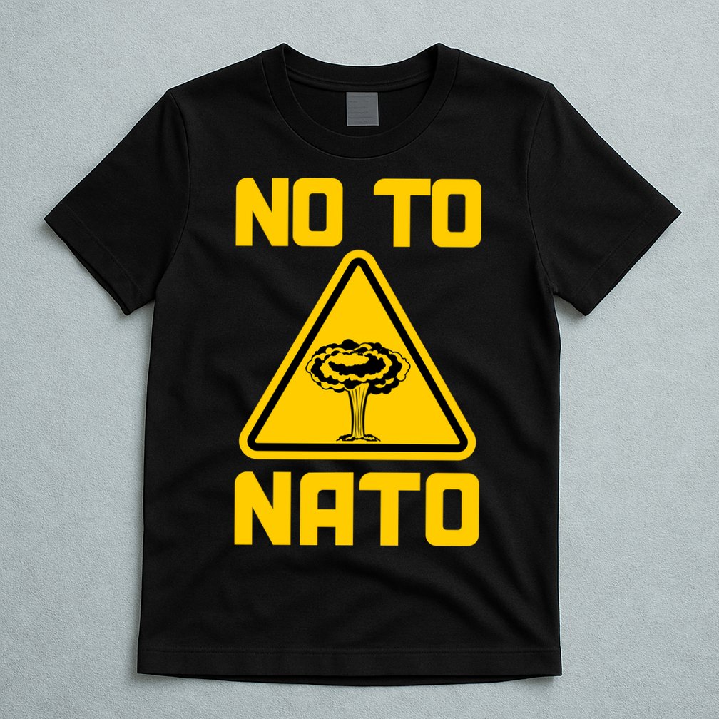 No To NATO Anti War Peace Ukraine T-Shirt