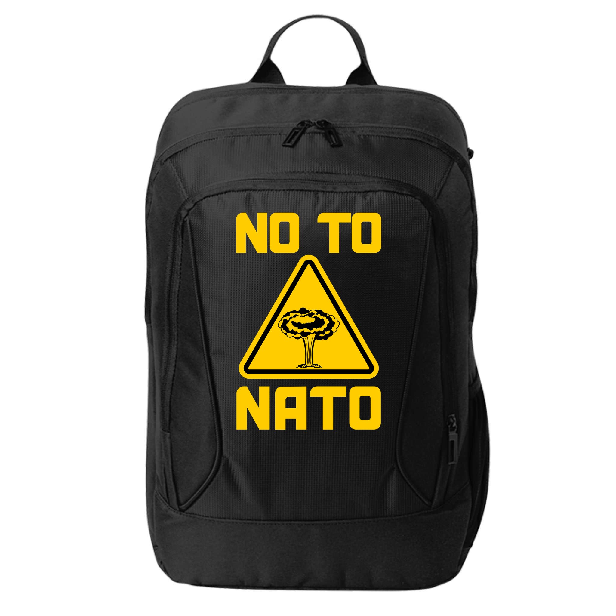 No To NATO Anti War Peace Ukraine City Backpack