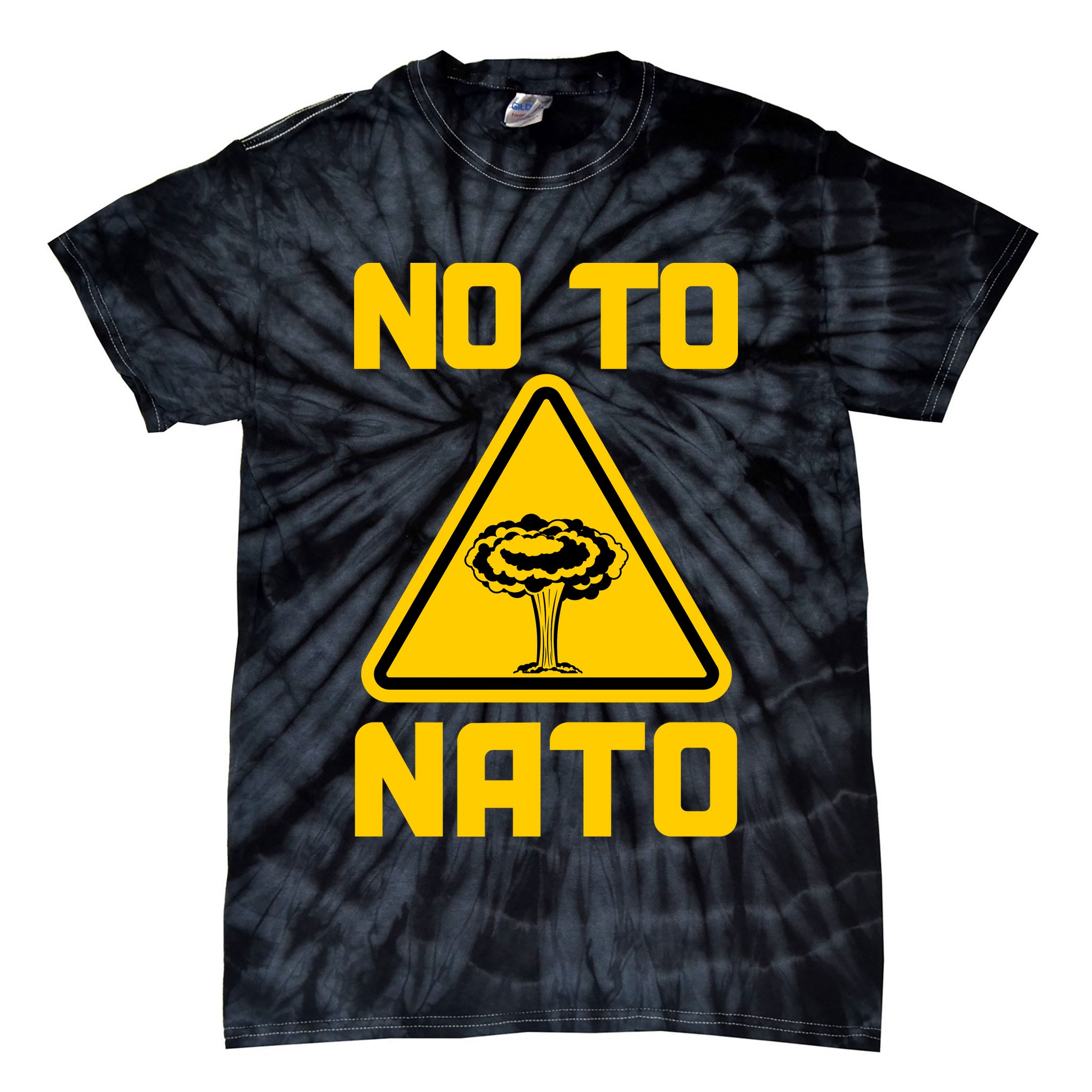 No To NATO Anti War Peace Ukraine Tie-Dye T-Shirt