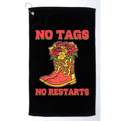 No Tags No Restarts Line Dance Line Dancing Golf Towel
