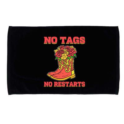 No Tags No Restarts Line Dance Line Dancing Microfiber Hand Towel