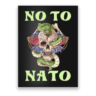 No To NATO Anti War Peace Ukraine Poster