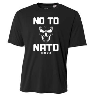 No To NATO Anti War Peace Ukraine Cooling Performance Crew T-Shirt