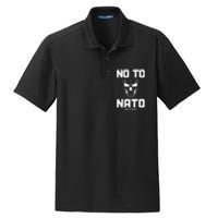 No To NATO Anti War Peace Ukraine Dry Zone Grid Polo