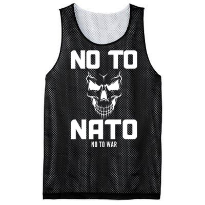 No To NATO Anti War Peace Ukraine Mesh Reversible Basketball Jersey Tank