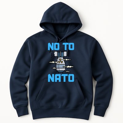 No To NATO Anti War Peace Ukraine Hoodie