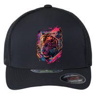 Neon Tiger Flexfit Unipanel Trucker Cap