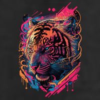 Neon Tiger Adult Drive Performance Visor