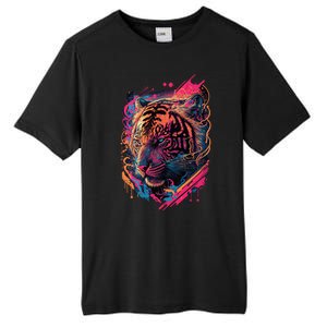 Neon Tiger Tall Fusion ChromaSoft Performance T-Shirt