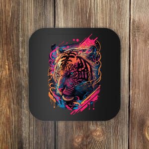 Neon Tiger Coaster