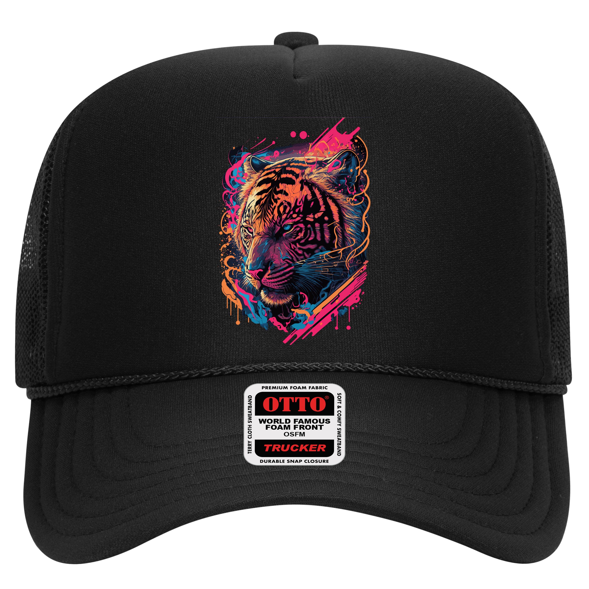 Neon Tiger Hat
