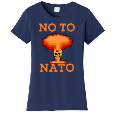 No To NATO Anti War Peace Ukraine Women's T-Shirt