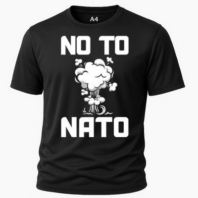 No To NATO Anti War Peace Ukraine Cooling Performance Crew T-Shirt