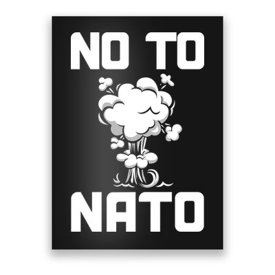 No To NATO Anti War Peace Ukraine Poster
