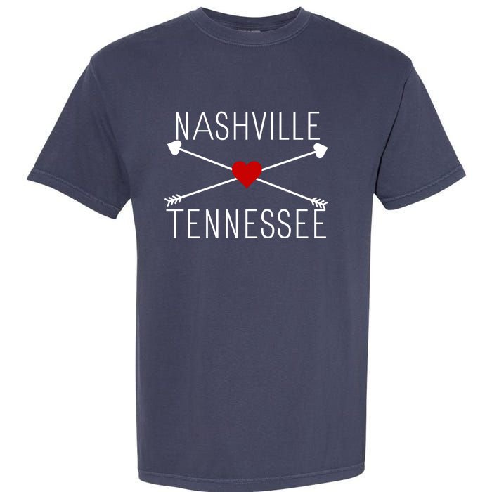 Nashville Tn Garment-Dyed Heavyweight T-Shirt