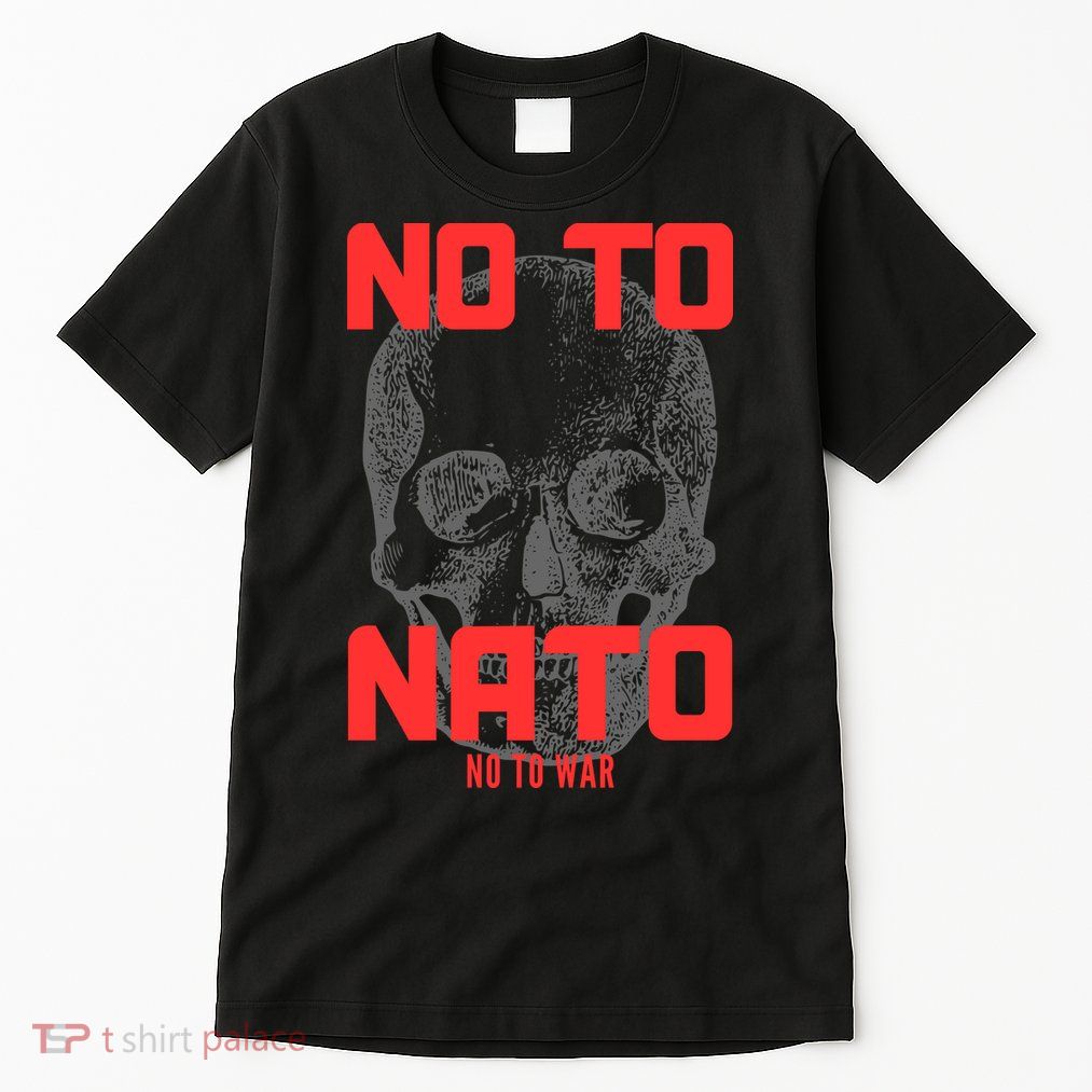 No To NATO Anti War Peace Ukraine Tall T-Shirt